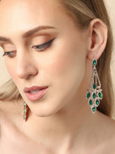 SOHI - Gold Plated Party Designer Stone Drop Earring